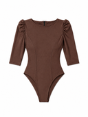 Chocolate 3/4 Sleeve Body